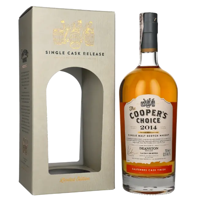 zdjęcie produktu COOPERS CHOICE DEANSTON 10 Y 2014 52,5% 0,7L 0