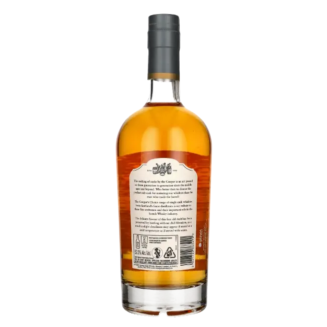 zdjęcie produktu COOPERS CHOICE DEANSTON 10 Y 2014 52,5% 0,7L 2