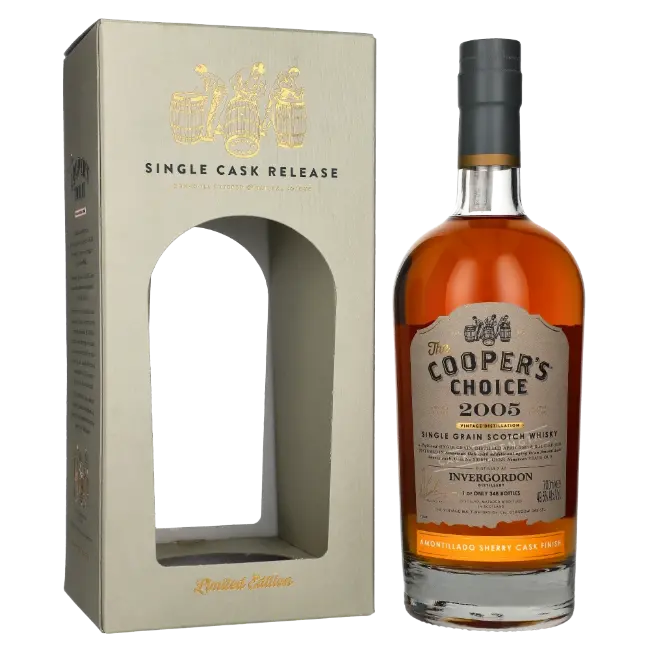 zdjęcie produktu COOPERS CHOICE INVERGORDON 19Y 49,5% 0,7L 0