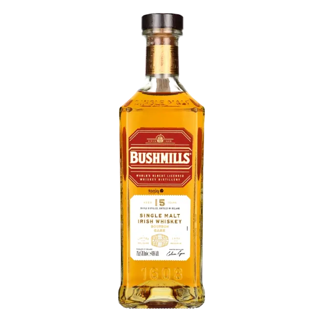 zdjęcie produktu BUSHMILLS BLACK BUSH 15 Y 46% 0,7L 1