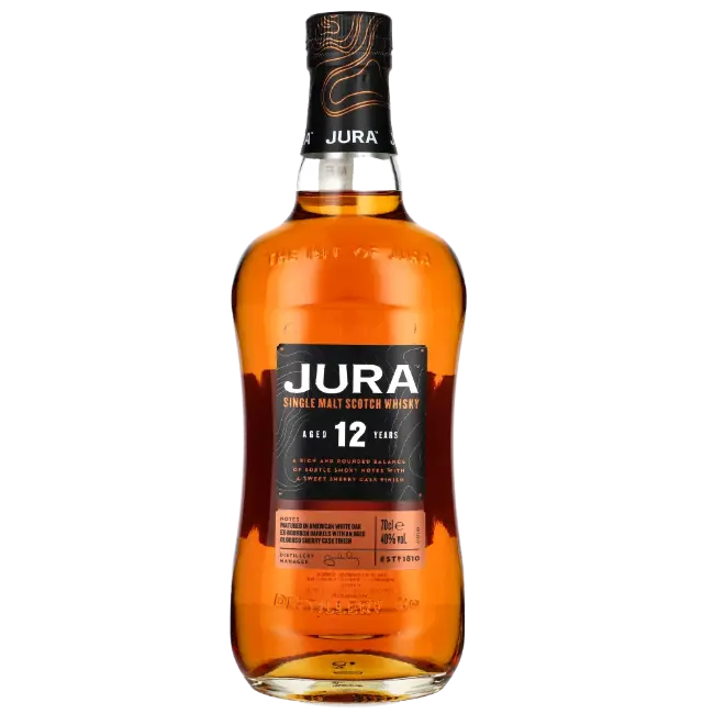 zdjęcie produktu ISLE OF JURA 12 Y 40% 0,7L - BEZ OPAKOWANIA 0
