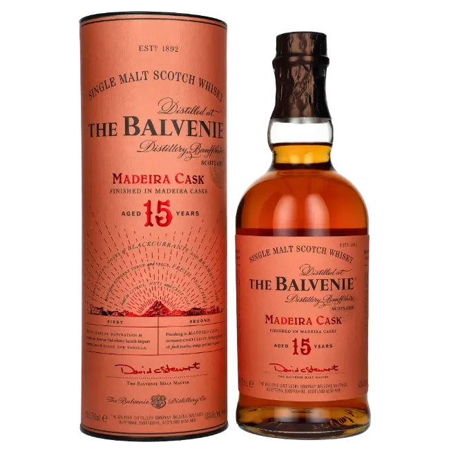 zdjęcie produktu BALVENIE 15Y MADEIRA CASK 43% 0,7L 0