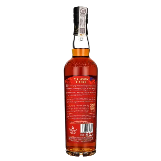 zdjęcie produktu COMPASS BOX CRIMSON CASKS 46% 0,7L 1