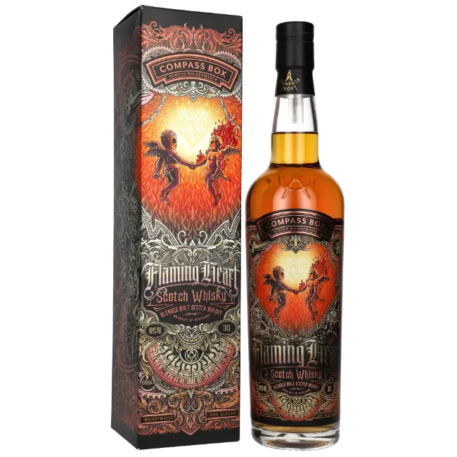zdjęcie produktu COMPASS BOX FLAMING HEART 7TH ED 48.9% 0,7L 0