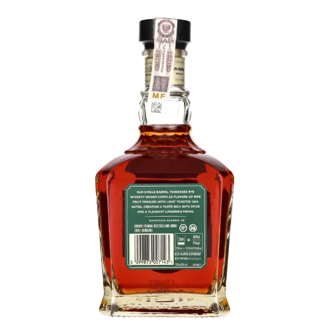 zdjęcie produktu JACK DANIELS SINGLE BARREL RYE 45% 0,7L 2