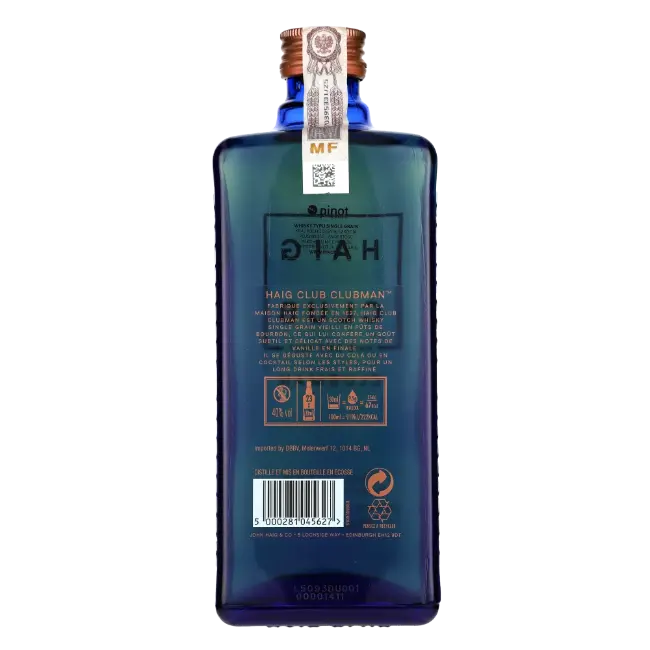zdjęcie produktu HAIG CLUB CLUBMAN 40% 0,7L 1