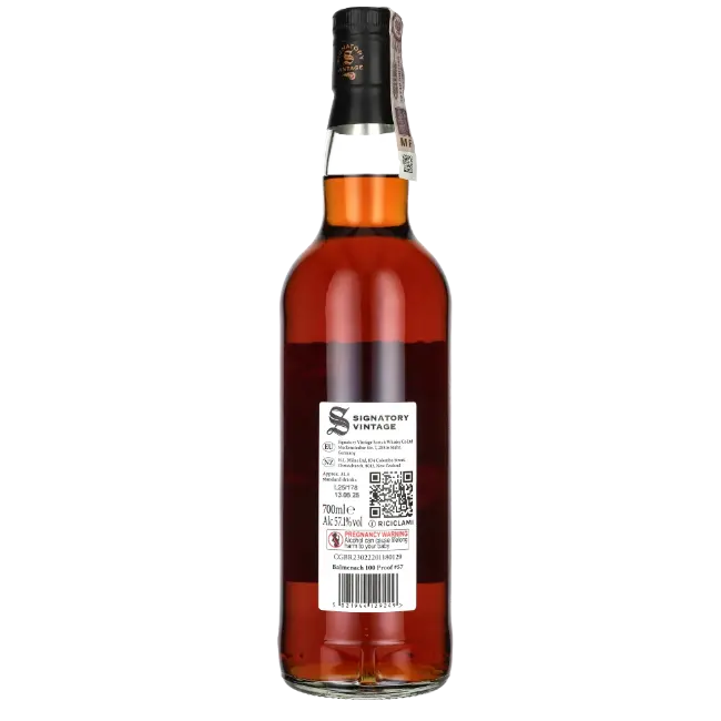 zdjęcie produktu BALMENACH 9Y 100 PROOF 2016 57,1% 0,7L 1