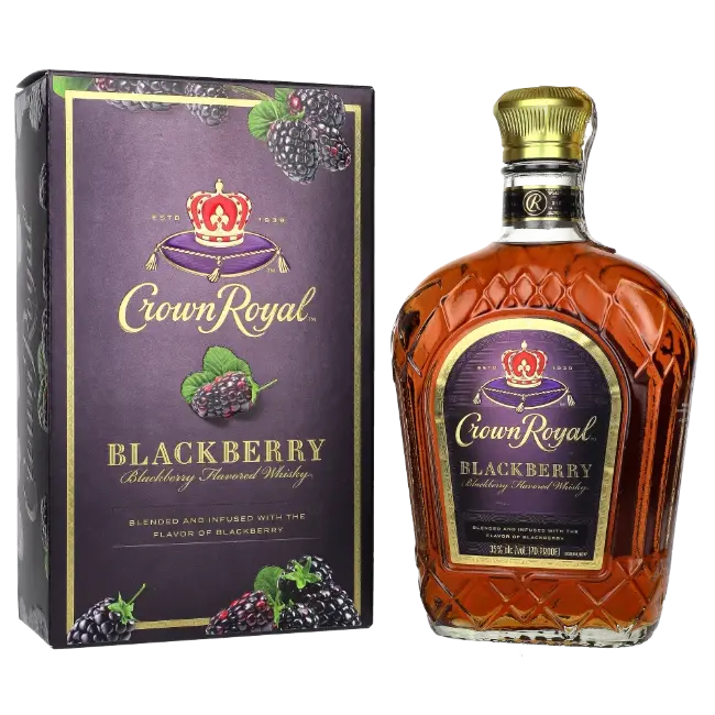 zdjęcie produktu CROWN ROYAL BLACKBERRY 35% 0,75L 0