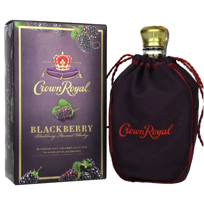 zdjęcie produktu CROWN ROYAL BLACKBERRY 35% 0,75L 1