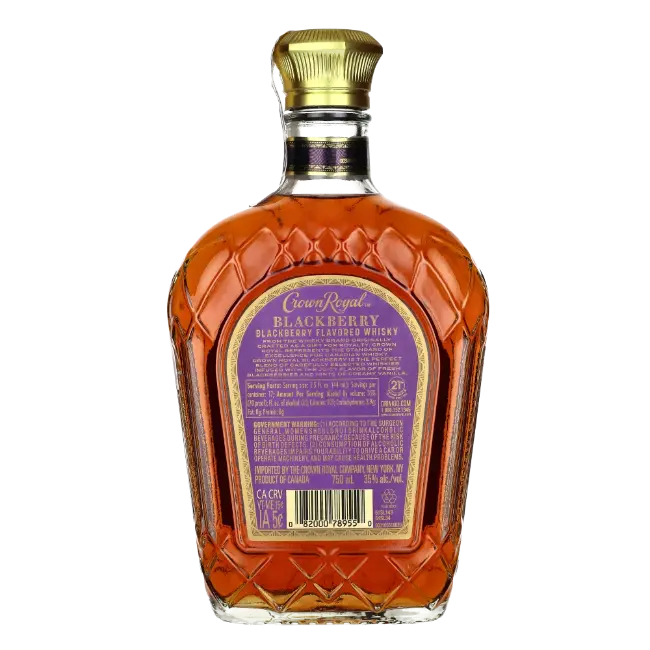 zdjęcie produktu CROWN ROYAL BLACKBERRY 35% 0,75L 4