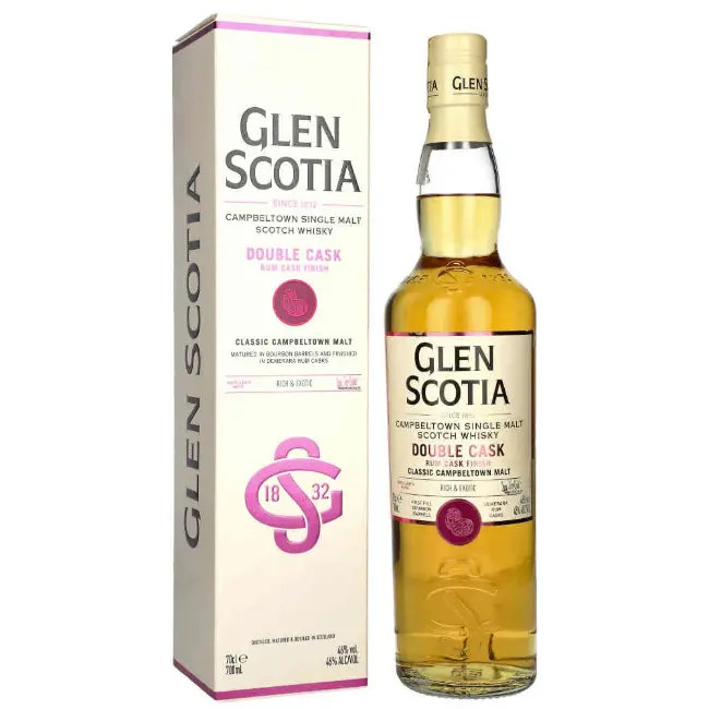 zdjęcie produktu WHISKY SM GLEN SCOTIA DOUBLE CASK RUM 46% 0,7 GB 0