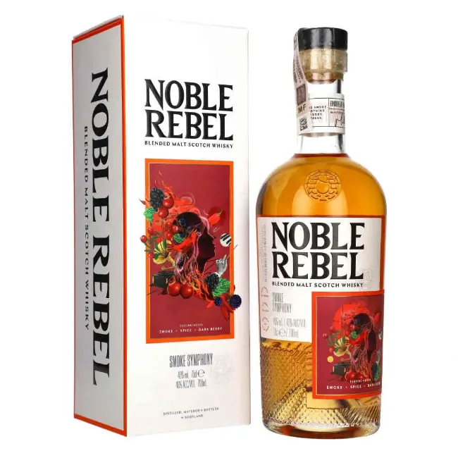 zdjęcie produktu NOBLE REBEL SMOKE SYMPHONY 46% 0,7L GB 0