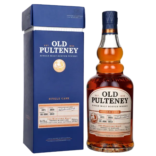 zdjęcie produktu OLD PULTENEY SINGLE CASK 2012 / 2025 54.5% 0,7L 0