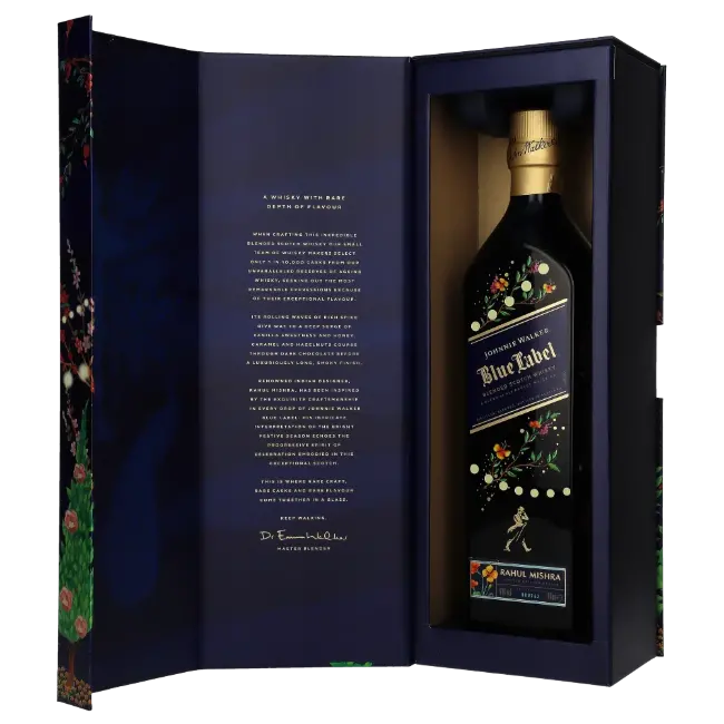 zdjęcie produktu JOHNNIE WALKER BLUE DIWALI DIAGEO SPECIAL RELEASES 2025 40% 0,7L 1