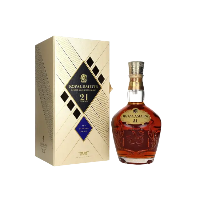zdjęcie produktu CHIVAS REGAL 21 Y ROYAL SALUTE BLENDED GRAIN 40% 0,7L 0