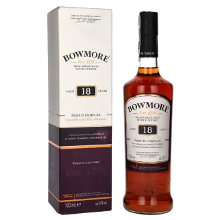 zdjęcie produktu BOWMORE 18 YO 43% 0,7L