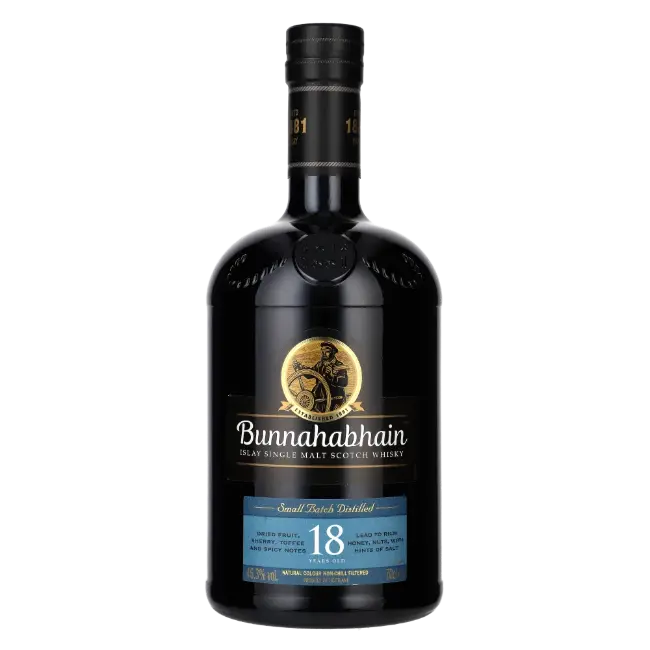 zdjęcie produktu BUNNAHABHAIN 18Y 46,3% 0,7L 1
