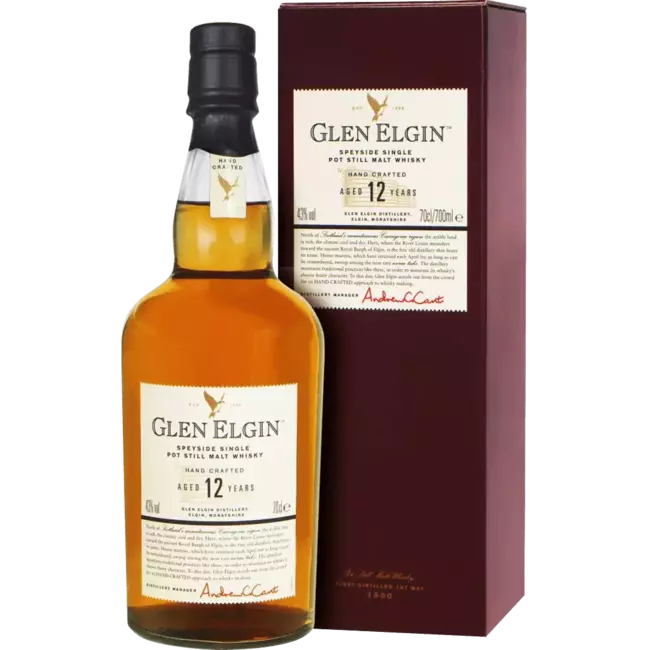zdjęcie produktu GLEN ELGIN 12Y 43% 0,7L GB 0
