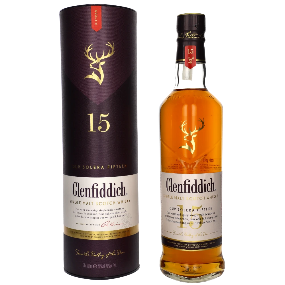 Glenfiddich 15 YO Solera Reserve 07lgb