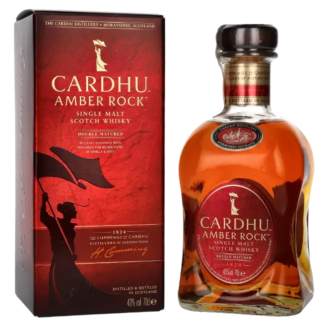 zdjęcie produktu CARDHU AMBER ROCK 40% 0,7L 0