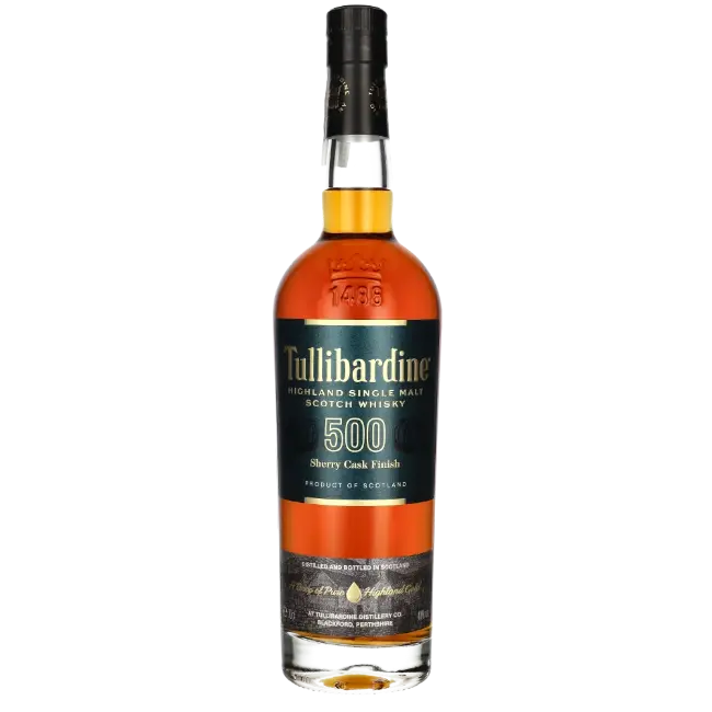 zdjęcie produktu TULLIBARDINE 500 SHERRY 43% 0,7L 1
