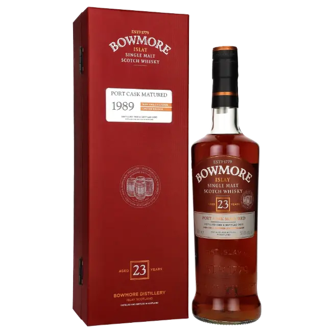 zdjęcie produktu BOWMORE 23 Y 1989 PORT CASK 50,8% 0,7L 0