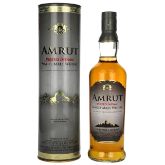 zdjęcie produktu AMRUT PEATED INDIAN MALT 46% 0,7L