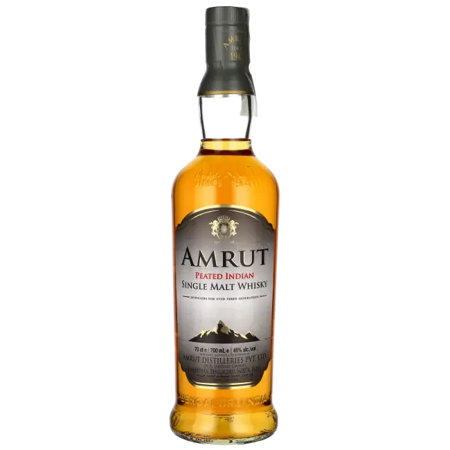 zdjęcie produktu AMRUT PEATED INDIAN MALT 46% 0,7L 1