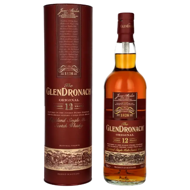 zdjęcie produktu GLENDRONACH 12Y 43% 0,7L GB 0