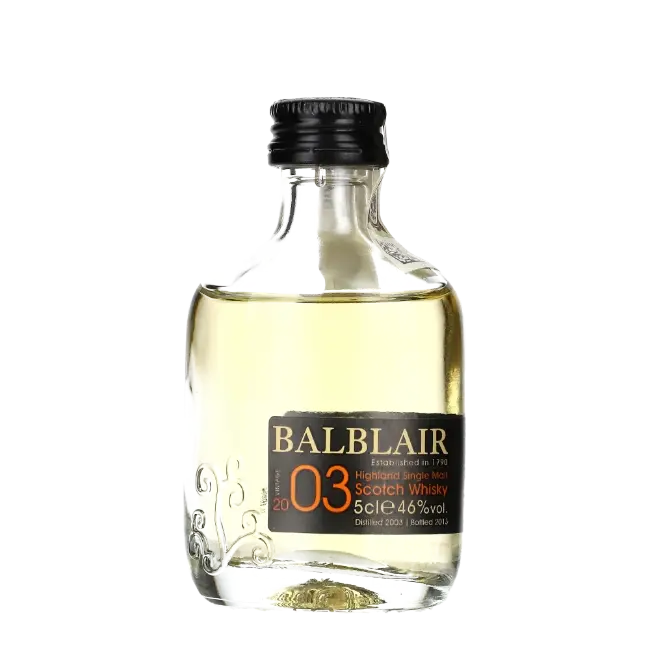 zdjęcie produktu MINIATURKA BALBLAIR 2003 VINTAGE46% 0,05 0