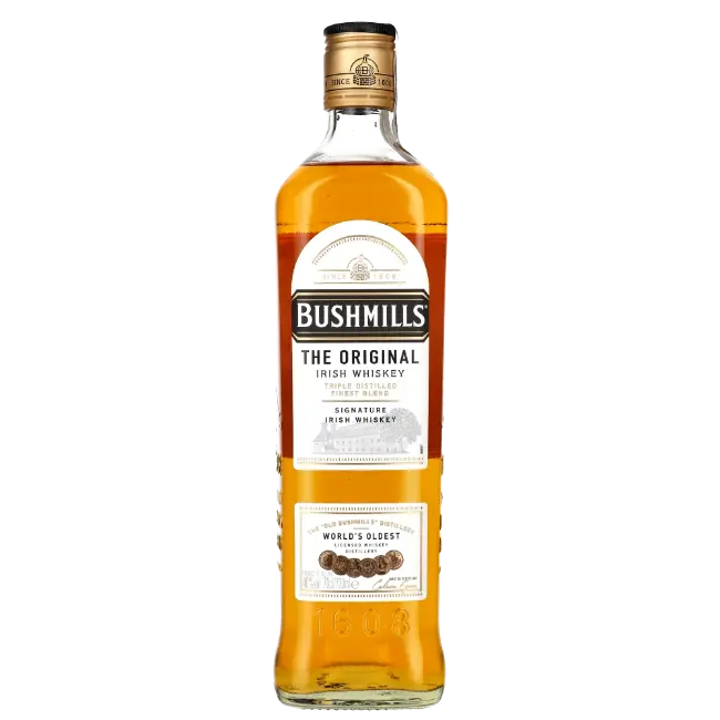 zdjęcie produktu BUSHMILLS ORIGINAL 40% 0,7 + SZKLANKI 1
