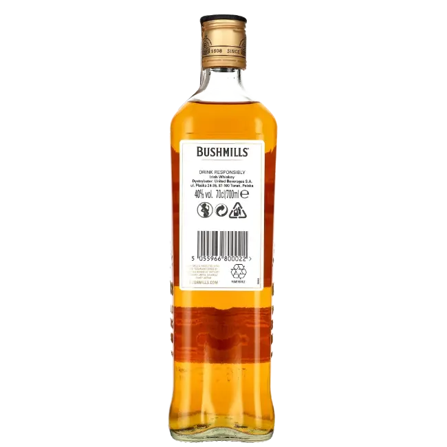 zdjęcie produktu BUSHMILLS ORIGINAL 40% 0,7 + SZKLANKI 2