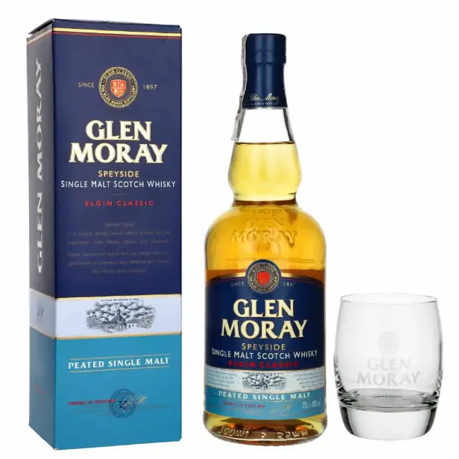 zdjęcie produktu GLEN MORAY PEATED 40% 0,7L 0