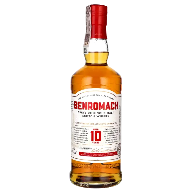 zdjęcie produktu BENROMACH 10Y NEW WHITE 43% 0,7L 3