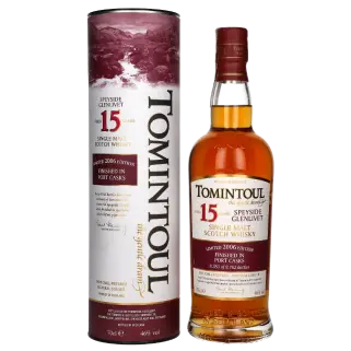 zdjęcie produktu TOMINTOUL 15Y PORTWOOD FINISH 46% 0,7L