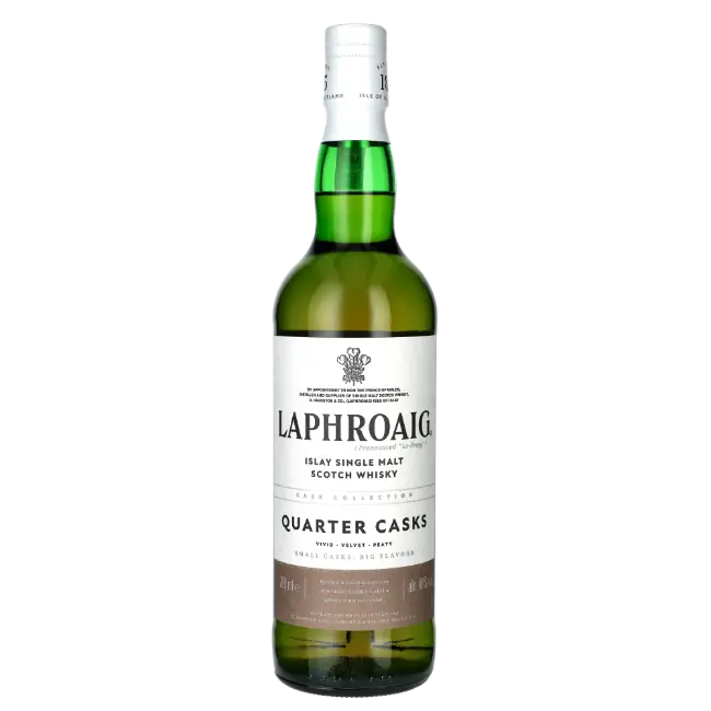 zdjęcie produktu LAPHROAIG QUARTER CASK 48% 0,7L + SZKLANKI 3