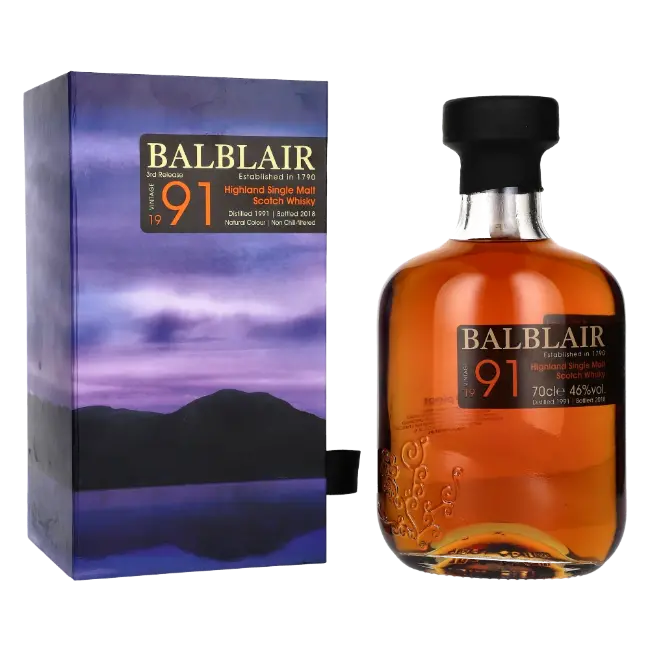 zdjęcie produktu BALBLAIR 1991 VINTAGE 46% 0,7L 0