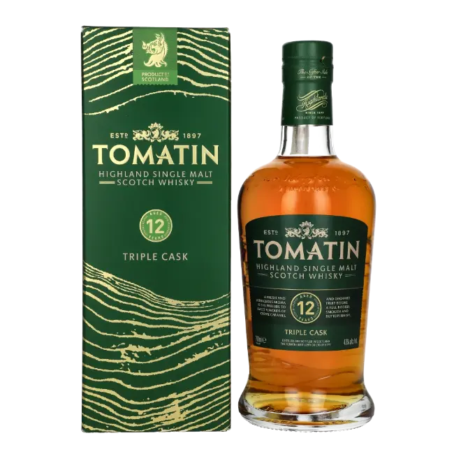 zdjęcie produktu TOMATIN 12Y BOURBON SHERRY 43% 0,7L 0