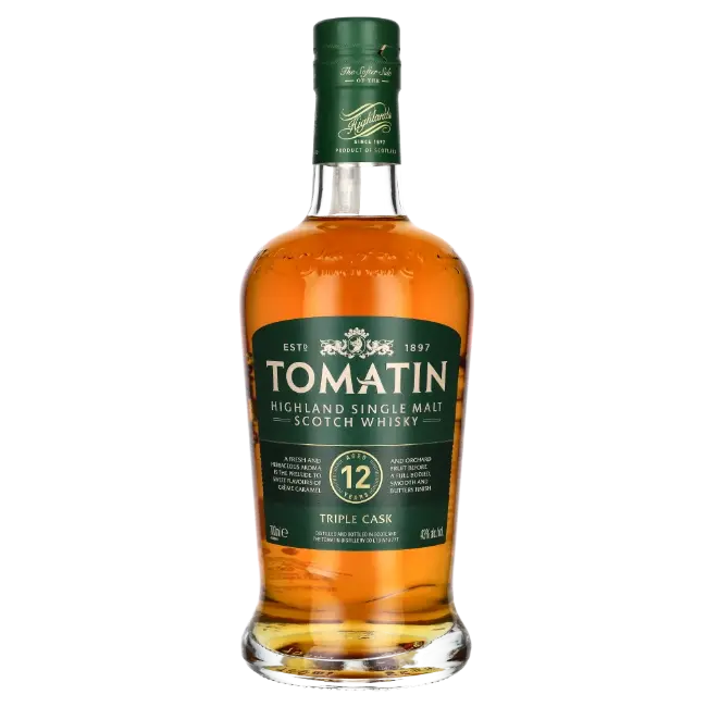 zdjęcie produktu TOMATIN 12Y BOURBON SHERRY 43% 0,7L 1
