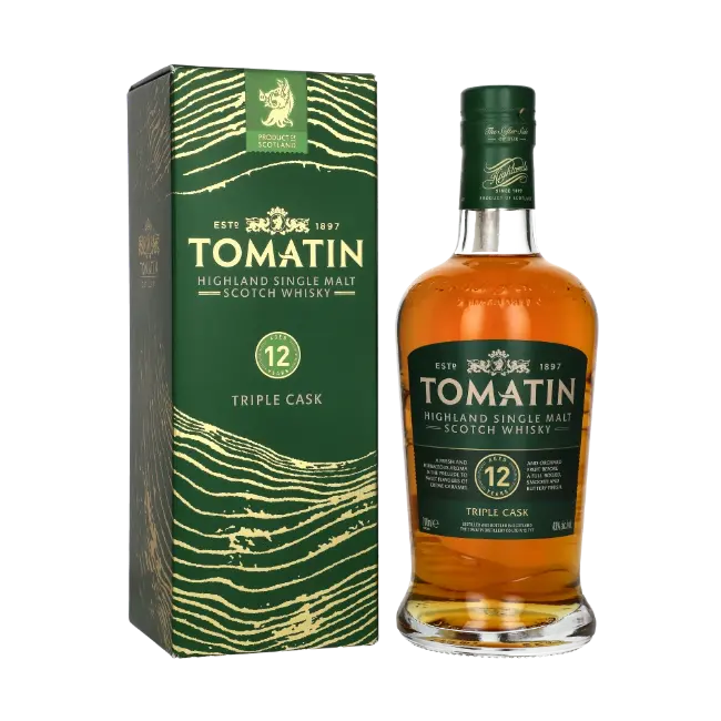 zdjęcie produktu TOMATIN 12Y BOURBON SHERRY 43% 0,7L 3