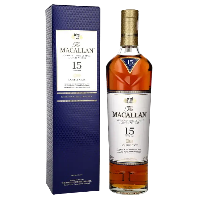 zdjęcie produktu MACALLAN 15Y DOUBLE CASK 43% 0,7L  0