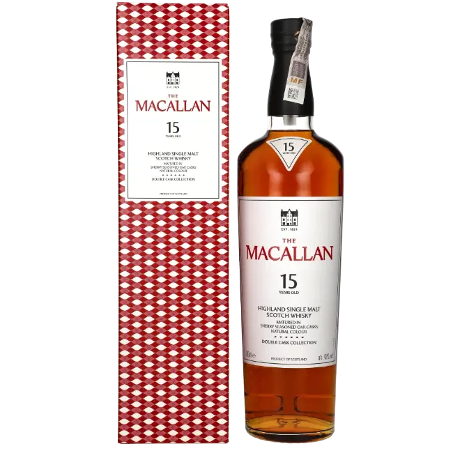 zdjęcie produktu MACALLAN 15Y DOUBLE CASK 43% 0,7L  0