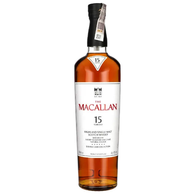 zdjęcie produktu MACALLAN 15Y DOUBLE CASK 43% 0,7L  1
