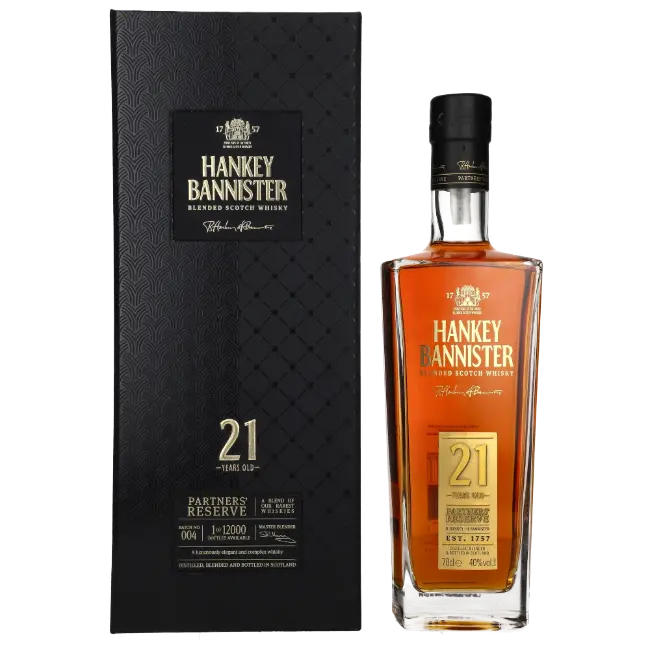 zdjęcie produktu HANKEY BANNISTER 21Y 40% 0,7L 0