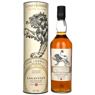 zdjęcie produktu GAME OF THRONES LAGAVULIN 9Y HOUSE LANNISTER 46% 0,7L