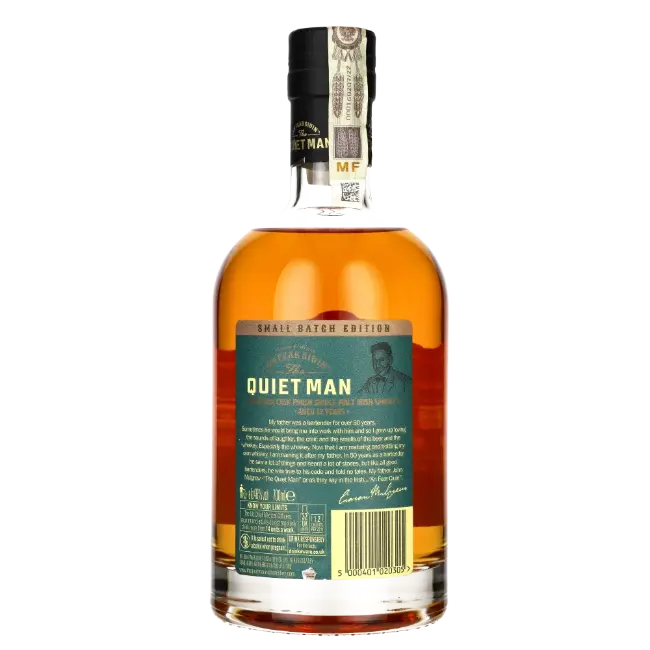 zdjęcie produktu QUIET MAN 12Y BORDEAUX FINISH 46% 0,7L 1