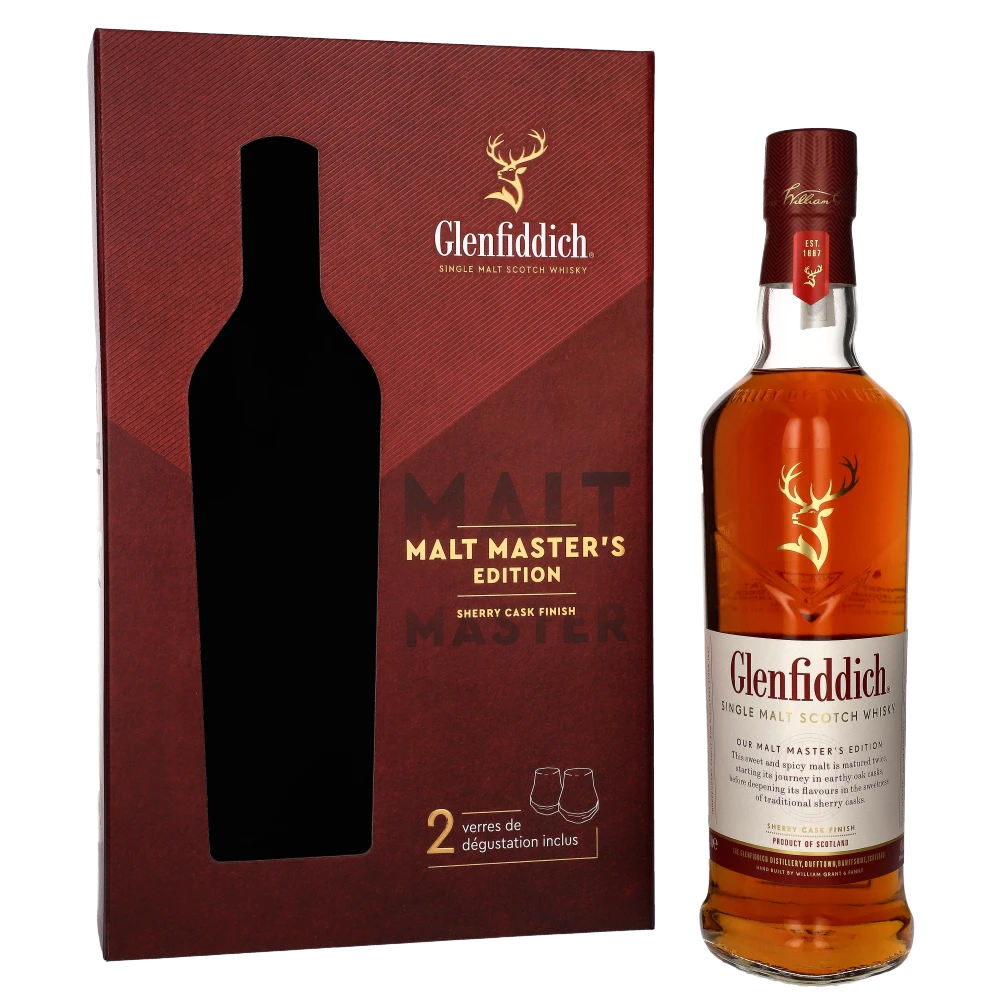 🥃Whisky GLENFIDDICH MALT MASTER SHERRY CASK FINISH 43% 0,7L