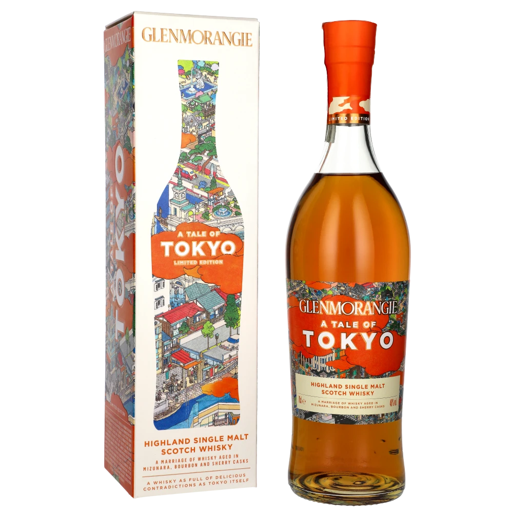 🥃Whisky GLENMORANGIE TALE OF TOKYO 46% 0.7L Rodzaj Single Malt