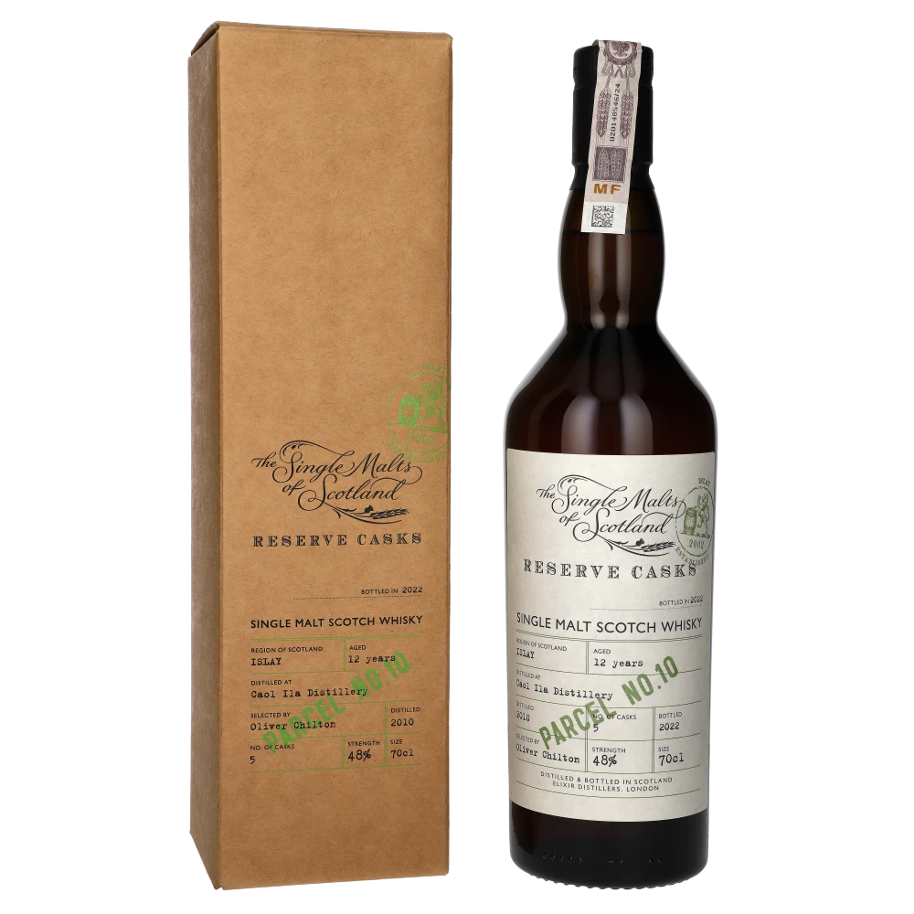 🥃Whisky RESERVE CASK P.10 CAOL ILA 12 Y 48% 0,7L Rodzaj Single
