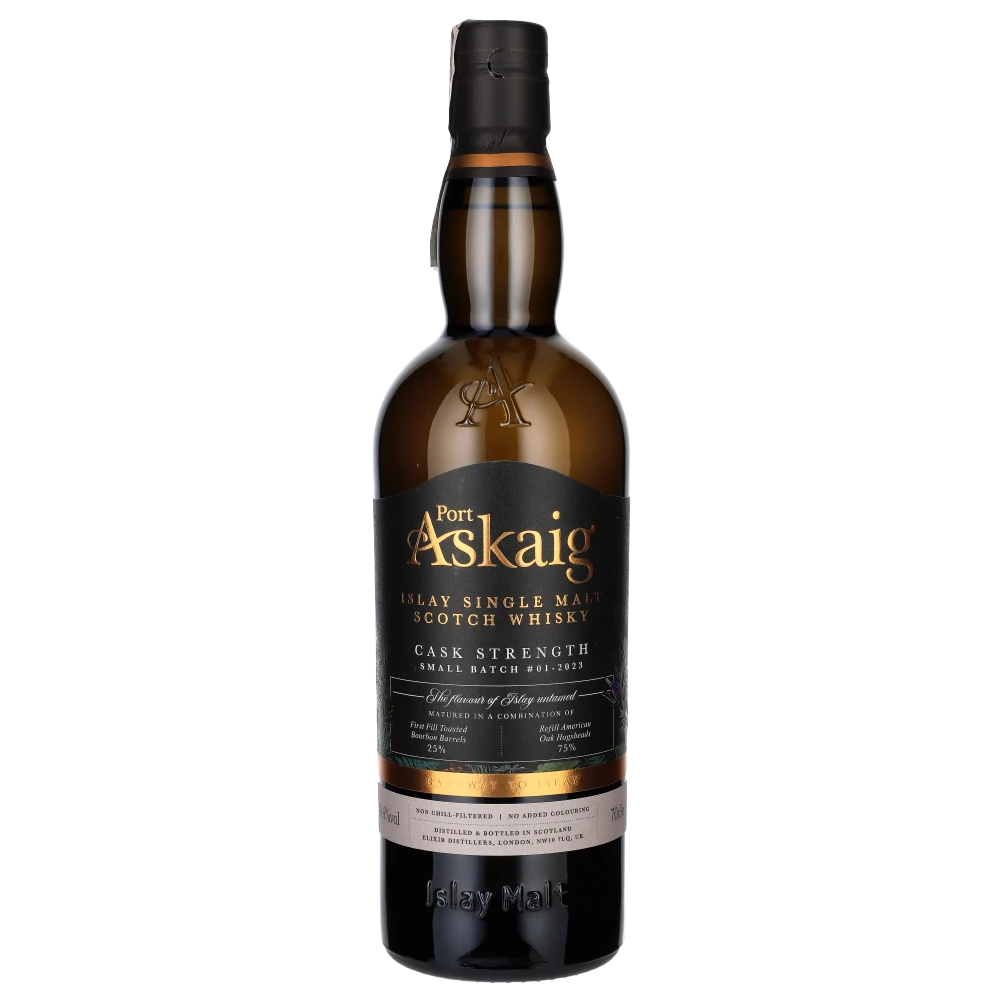 🥃Whisky PORT ASKAIG CASK STRENGTH 59,4% 0,7L Rodzaj Single